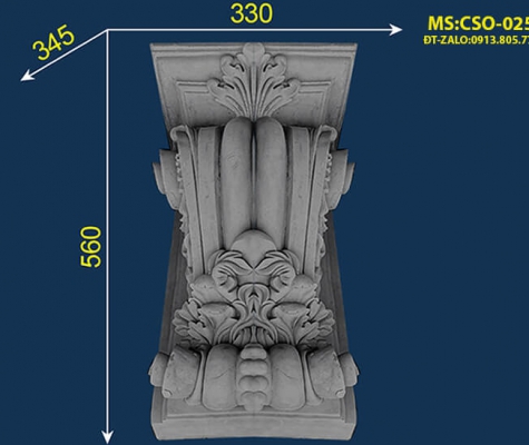 Thạch cao | THI CÔNG PHÙ ĐIÊU, ĐẦU CỘT, PHÀO CHỈ XI MĂNG NHÀ PHỐ BIỆT THỰ TẠI TPHCM
